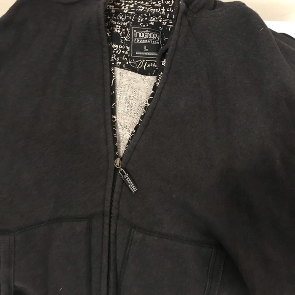 Imaginary Foundation Chalkboard Zip-Up - Picture 2 of 3
